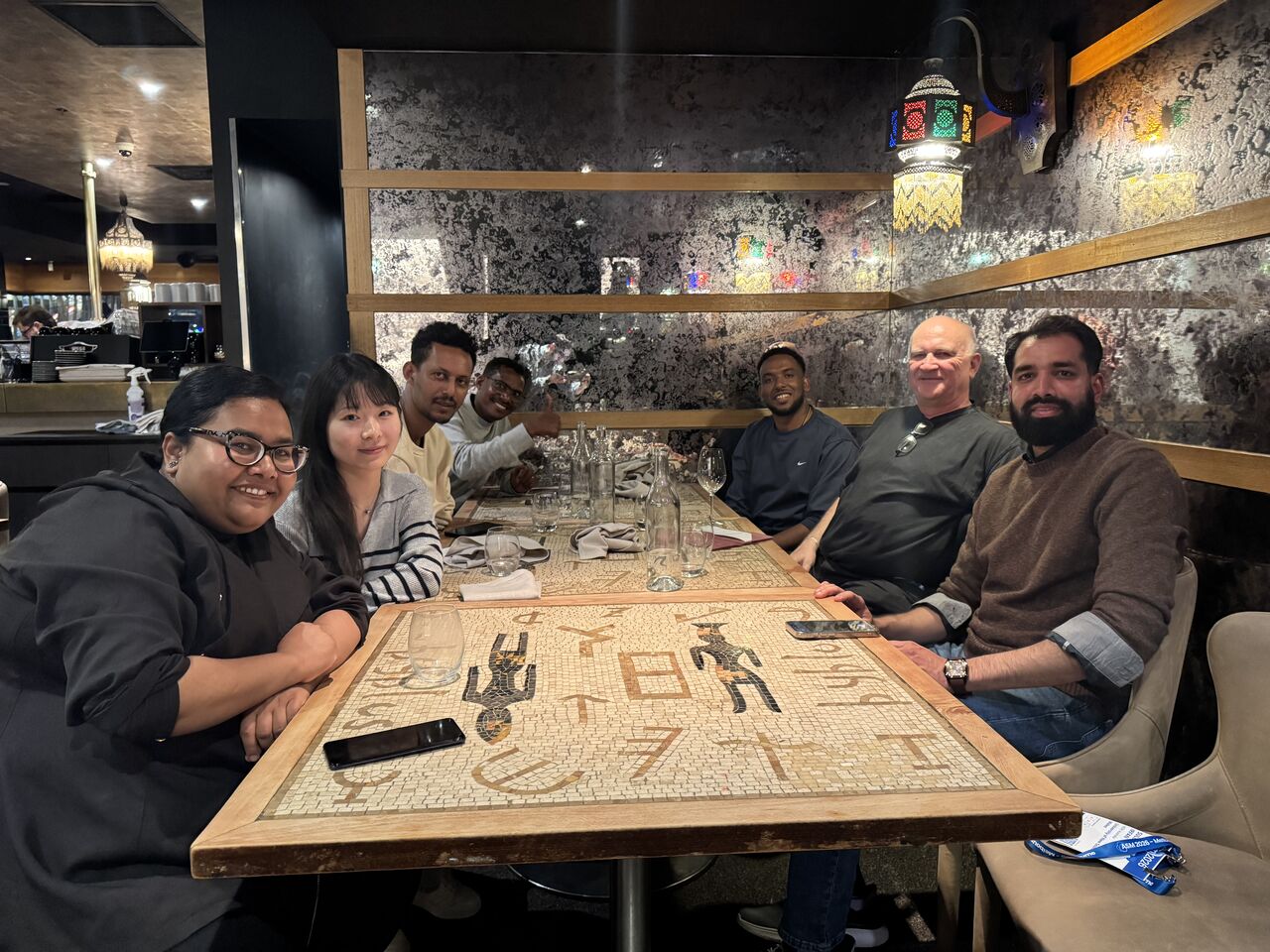 Team dinner at ASM 2026 Melbourne