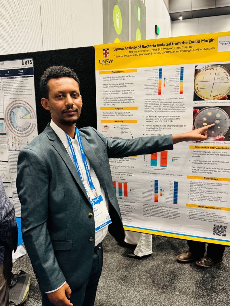 Nebiyat Feleke Adimassu at ASM National Meeting 2026