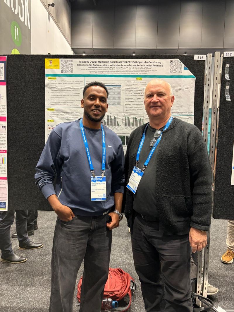 Teshome Belachew Eshete at ASM National Meeting 2026