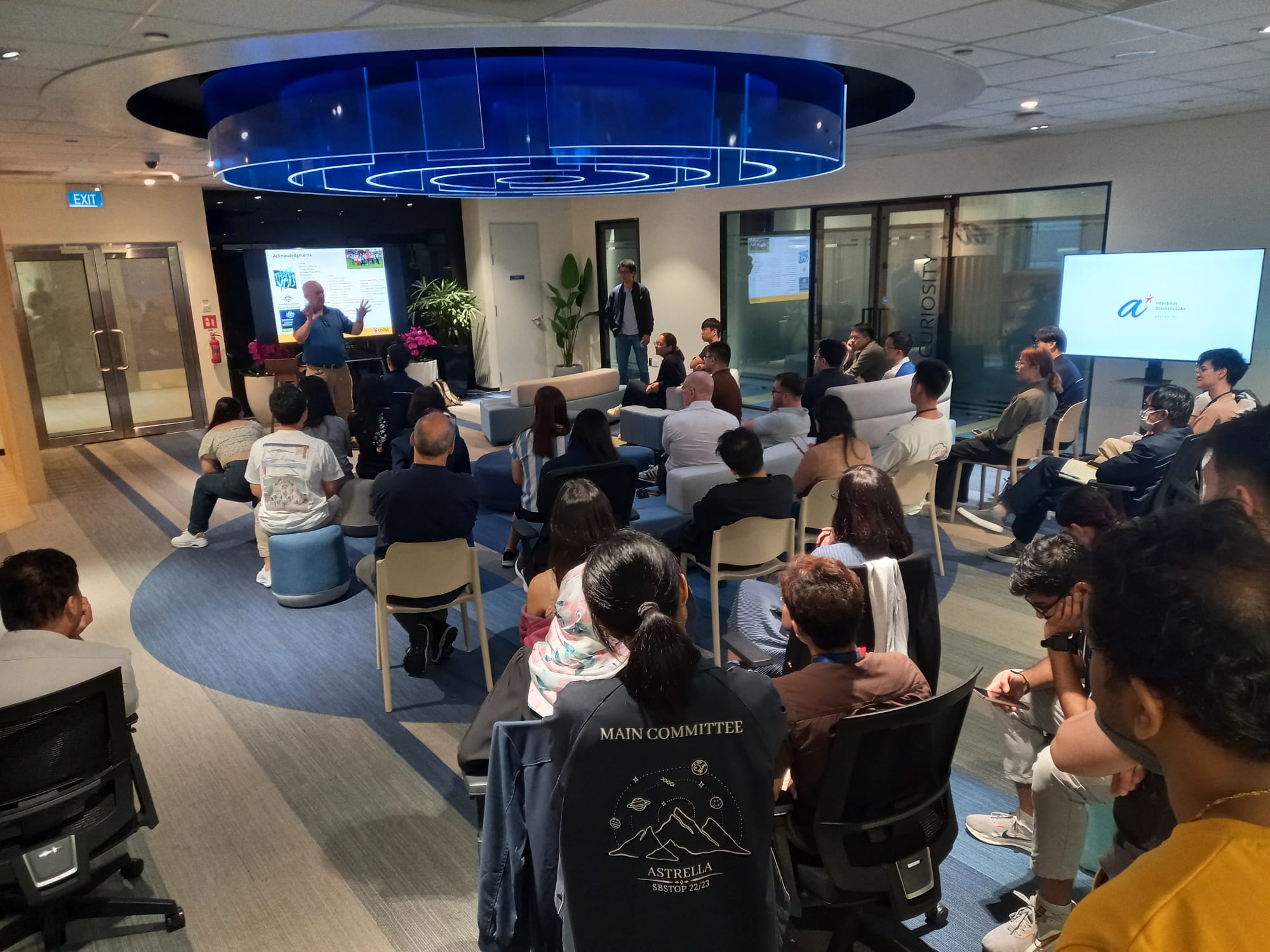 Prof. Mark Willcox Delivers Seminar on AMR and Explores Collaboration with A*STAR ID Labs